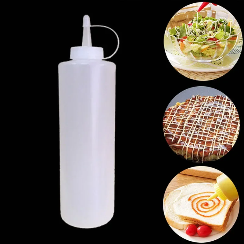 Condiment Dispenser Bottles Made From Plastic Great Choice For Restaurants And Home Kitchens With Multiple Sizes - Image 4