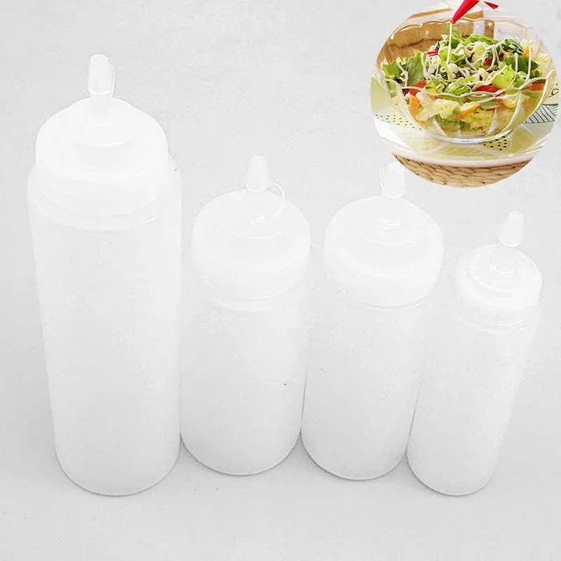 Condiment Dispenser Bottles Made From Plastic Great Choice For Restaurants And Home Kitchens With Multiple Sizes - Image 5